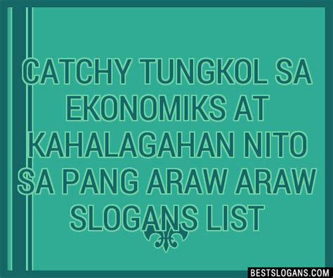 slogan tungkol sa ekonomiks|25 Best Pera Quotes (Tagalog Translations) .